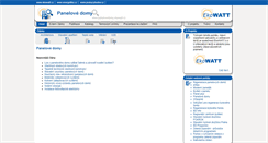 Desktop Screenshot of panelovedomy.ekowatt.cz